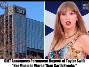 CMT Announces Permanent Boycott of Taylor Swift, “Her Music Is Worse Than Garth Brooks