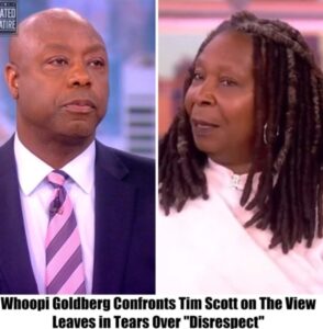 News update: watch How Whoopi Goldberg Confronts Tim Scott on The View, Walks Out Crying “He Disrespected Me”