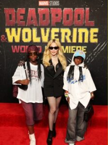 Madonna Brings Kids to ‘Deadpool & Wolverine’ Premiere, Ryan Reynolds Talks Getting Music Star’s Permission to License ‘Like a Prayer’