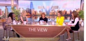 Joy Behar had some INSULTS words for Travis Kelce on The View: “He’s illiterate. I’m a Swifty. I love her (Taylor Swift) because she’s getting young people out to vote. I don’t want her to be …..See More