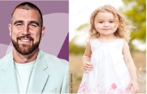 Shocking : Taylor swift Teary-eyed and Heartbroken finding out that Travis Kelce has a 2 YO Daughter that is replica of him. The mother got everyone talking