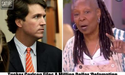 Tucker Carlson Files A Million Dollar ‘Defamation Lawsuit Against Whoopi Goldberg - Satire