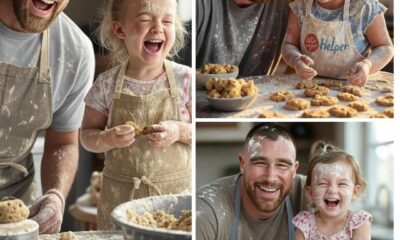 BAKING BLISS: Travis Kelce and Niece Elliotte Turn Kitchen into a Giggle Fest! Travis Kelce and Jason’s daughter Elliotte baked cookies for her class last Sunday, creating a flour-dusted, laugh-filled mess.